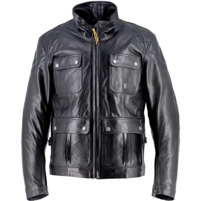 Motor leren jas Helstons Hunt