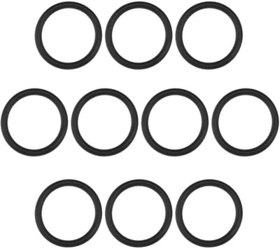 Dailygoods- Afdichting Rubber - O-ringen Set 10 Stuks - Binnendiameter 38 mm - Buitendiameter 48 mm - Draaddiameter 5 mm - Compatibel met GLORIA Prima - O-ring