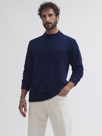 JACK&JONES - POCCLAY CASHMERE KNIT CREW NECK - Heren - Gebreide truien