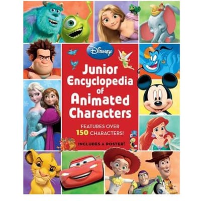 Junior Encyclopedia Of Animated Characte - DISNEY BOOK GROUP