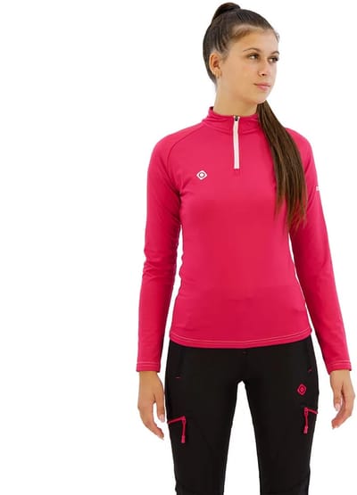 Izas Isar W T-shirt Met Lange Mouwen Roze XS Vrouw