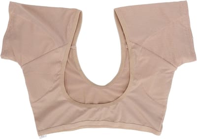 Ademende Wasbare Okselzweetpads voor Dames, Onderarmzweetvest met 3 Lagen, Zweetbeschermers voor Sport en Activiteiten