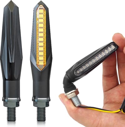 XEOD Universele richtingaanwijzers - Dynamische - LED - Motor Knipperlichten - 2 stuks 12V