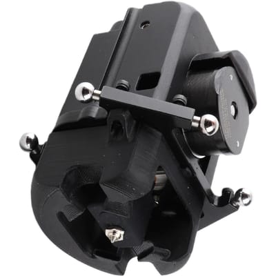 Imprimante Entièrement Assemblée Effector Adapté pour Imprimante 3D FLSUN T1 PRO Effector Kit Hotend Module Répondeur Tête d'Impression gray