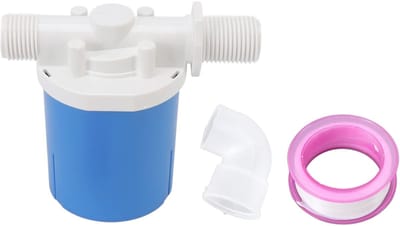 Dailygoods- Vlotterventiel Automatisch - Waterniveau-regelventiel - Kunststof - 3/4 Inch - Voor Zwembaden/Aquaria - Temperatuur 0-80 °C - Watervulklep