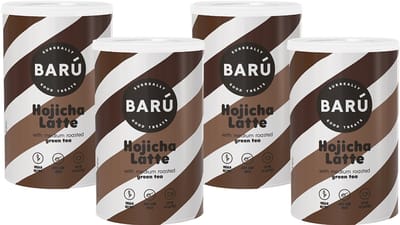 BARÚ Hojicha Latte - Instant Theepoeder - 4 x 250g - 64 porties