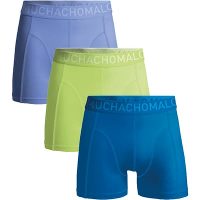 Muchachomalo Heren Boxershorts - 3 Pack - Microfiber - Ademend - Sneldrogend - Onderbroeken Heren - Normale Lengte - Mannen Onderbroeken