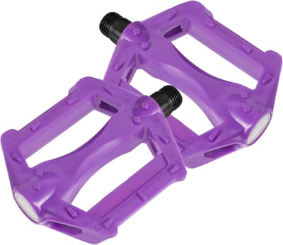 Fietspedalen Paar - Racefiets Onderdelen - Veilig Fietsen - Antislip Ontwerp - 10.5 cm Lengte - Paars