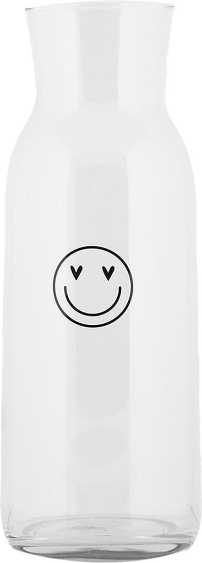 Clayre & Eef Karaf 1000 ml Transparant Glas smile