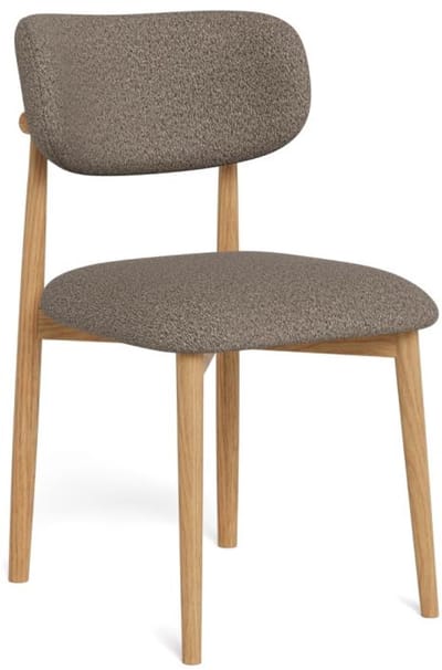 Eetkamerstoel Norton Cona Taupe Set van 2 - Giga Living