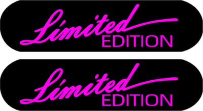 3D Reflector Limited Edition Piaggio Zip - Roze