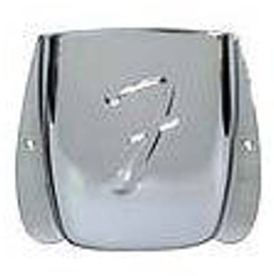 Fender Bridge Cover Jazz bas Chrome - Basgitaaronderdeel