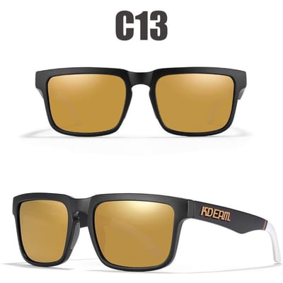 Unisex 100% UV400 gepolariseerde zonnebril voor het rijden voor mannen Gepolariseerde stijlvolle zonnebrillen voor mannen Goggle Eyewears beige