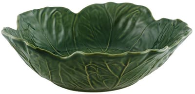 Bordallo Hotelware Portugees Design slaschaal 28 cm cabbage groen