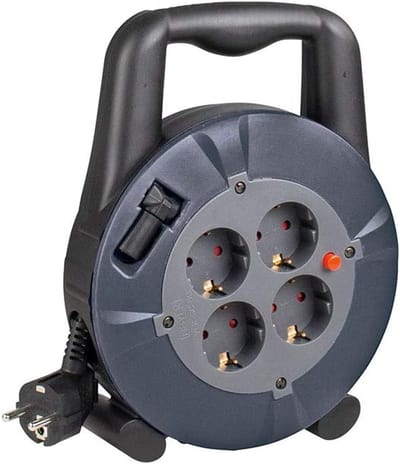 Kabelbox 5 Meter - Robuust Kunststof met Thermoschakelaar en Verhoogde Bescherming - 230V, 16A, 3500W