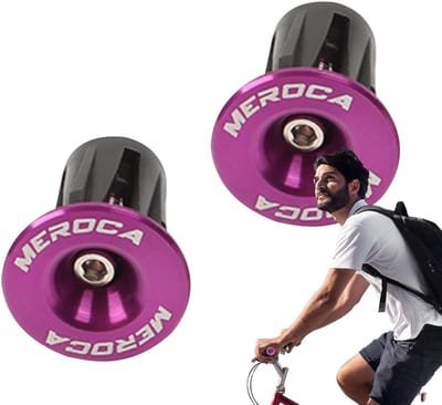 Stuurdoppen - Fiets Accessoires - Bescherming Stuur - Slijtvast Aluminium - 22-24mm Diameter