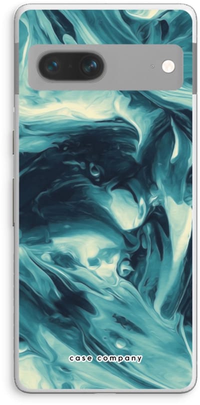 Case Company® - Hoesje geschikt voor Google Pixel 7 hoesje - Dreaming About Whales - Soft Cover Telefoonhoesje - Bescherming aan alle Kanten en Schermrand