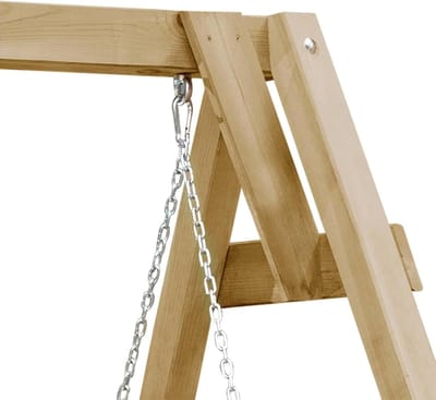 Luxe Massief Houten Hollywoodschaukel – Geïmpregneerd Grenenhout – 205x150x157 cm – Casa Dorada