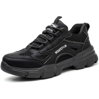 Nieuwe stijl Unisex Veiligheidsschoenen Heren Werksneakers Onverwoestbaar Damesschoenen Veiligheidslaarzen Veiligheidsschoenen 37