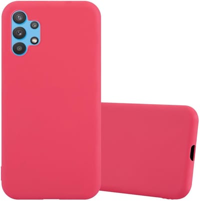 Cadorabo Hoesje geschikt voor Samsung Galaxy A32 4G in CANDY ROOD - Beschermhoes gemaakt van flexibel TPU silicone Case Cover