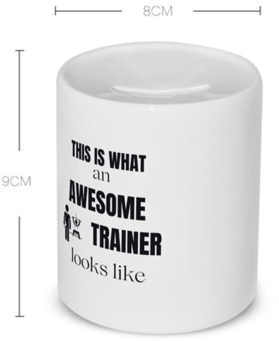 Akyol - this is what an awesome trainer looks like Spaarpot - Trainer - cadeau trainer - cadeau - coach cadeau - bedankt voor alles - 350 ML inhoud