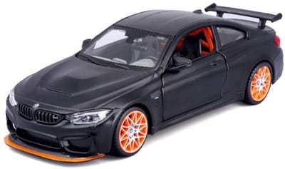Maisto BMW M4 - Modelauto - Schaal 1:24 - Mat Zwart