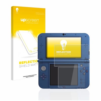 upscreen - Screenprotector voor Nintendo New 3DS XL - Folie Beschermfolie anti glare matte