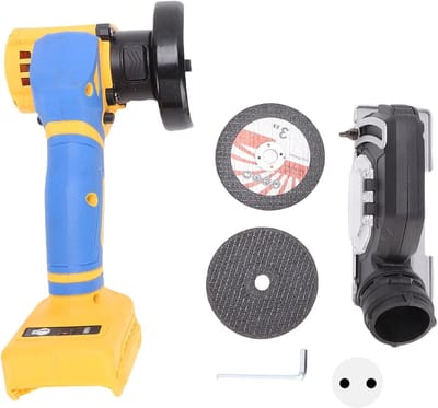 Draadloze Cirkelzaag - Afkortgereedschap - Hout Plastic Zagen - Borstelloze Motor - 3 Inch Bladen - Zwart