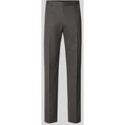 Regular Fit pantalon met scheerwol model 'Leon'