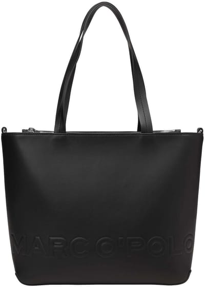 Marc O'Polo Schoudertas Valda Shopper Black Zwart