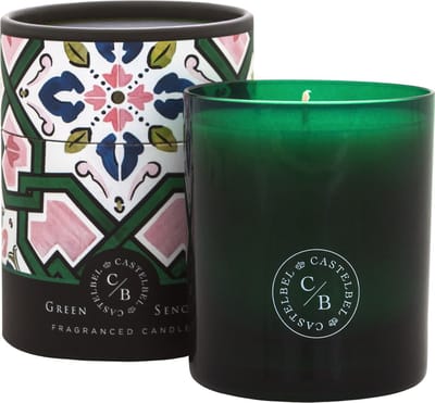 Castelbel Green Sencha Tea geurkaars - glas in geschenkverpakking - OP=OP