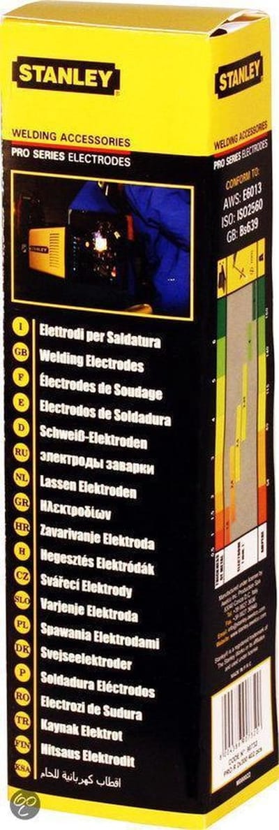 Stanley Elektroden Rutiel - Trio Verpakking - 130 Stuks