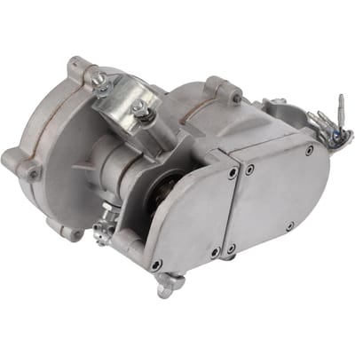 Motor Onderblok Krukas Montage Staallegering M8x1.25 Draadstang voor 66cc 80cc Benzine Gemotoriseerde Fiets gray