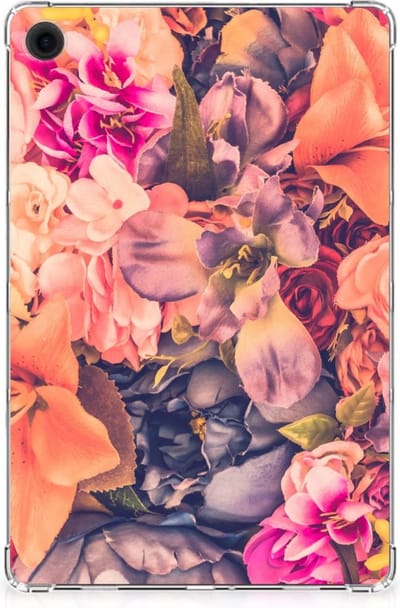 Samsung Galaxy Tab A9 Plus Siliconen Hoesje Bosje Bloemen