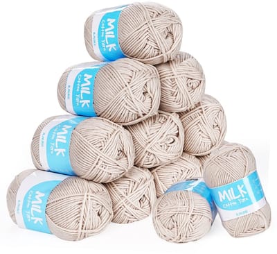 Dailygoods - Breigaren 12 x 50 g - 100% Acryl voor Breien en Haken