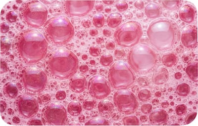 Badmat 80x50 cm - Antislip - Roze - Schuim - Bubbels - Badmatten voor badkamer - Badkamermat - Douchemat - Badkamer mat