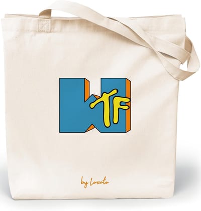 Stevige Canvas Tote Bag met Opdruk - Herbruikbare Stoffen Tas voor Boodschappen, Strand en Reis