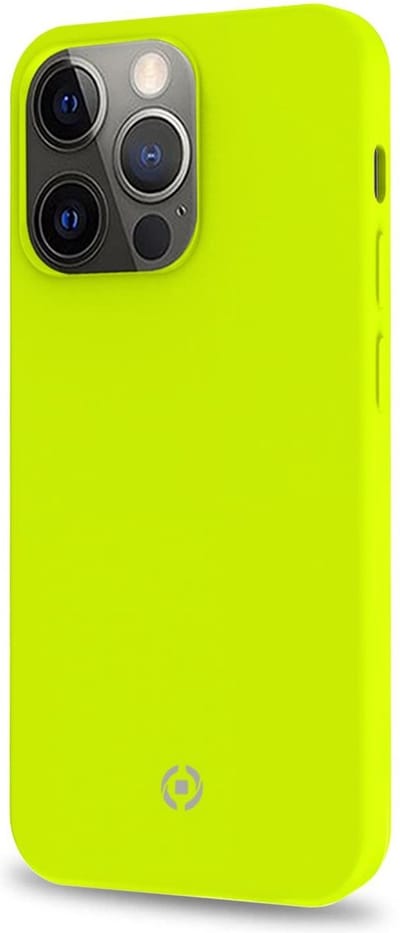 Celly - Cromo Back Cover iPhone 13 Pro Max - Kunststof - Geel -