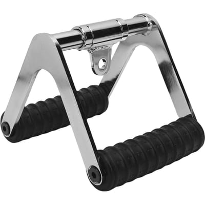 Roeihandvat Multifunctioneel Krachttraining Pull Down Handvat Nauwe Grip Kabelbevestiging met Veer gray