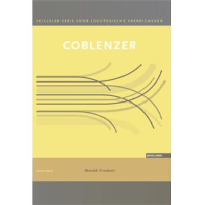 Coblenzer / Werkcahier - Skillslabserie Voor Logopedische Vaardigheden - M. Frankort