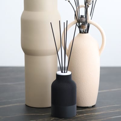 Amelie geurstokjes black diamond diffuser 200ml luxe huisparfum voor woonkamer slaapkamer badkamer en kantoor