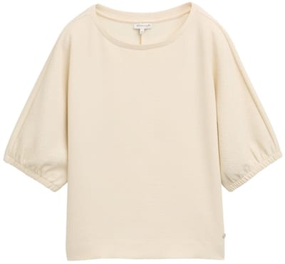Tom Tailor - Sweater - Maat XS - Vrouwen - Creme - polyester