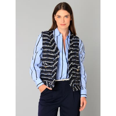 YEST Bertrada Cover ups - Dark Navy/Multi Colo - maat 36