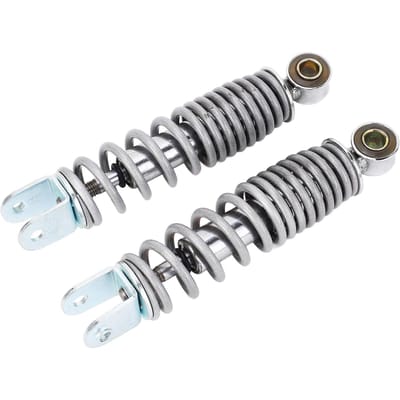 2 STKS 200mm Achter Schokdemper Ophanging Soepeler Rijden Verminder Trillingen voor PW50 PY50 Pitbike gray