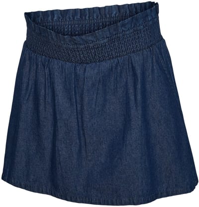 Mama Licious Denim rok Mid rise Korte rok