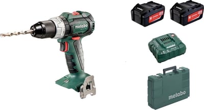 Metabo BS 18 LT BL Accu Boorschroevendraaier – 18V – Brushless – 60 Nm – Inclusief 2x 4.0 Ah Accu's, Lader en Koffer