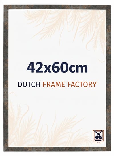 Fotolijst 42x60 cm - MDF - Geoxideerd Metaal - Benno