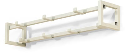 Spinder Design Wandkapstok AXEL 1 - Pebble grey - Staal