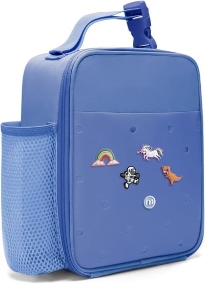 Thijox - Geïsoleerde lunchtas voor kinderen - Waterdichte thermische lunchtas - Draagbare koeltas voor school, picknick en onderweg - Voor jongens en