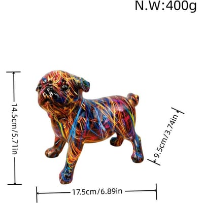 Creatieve Moderne Kunst Walker Hond Ambacht Ornamenten Huis Entree Woonkamer Kantoor Decoratie Cadeaus